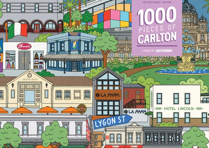 Cover image for Carlton 1000 Piece Jigsaw Puzzle
