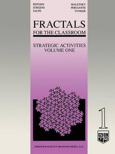 Cover image for Fractals for the Classroom: Strategic Activities Volume One