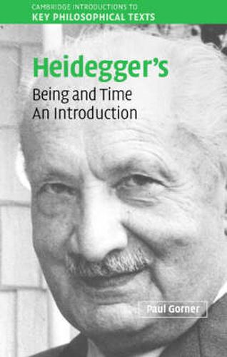 Cover image for Heidegger's Being and Time: An Introduction