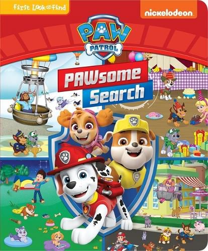 Cover image for Paw Patrol  Pawsome Search First Look & Find Midi