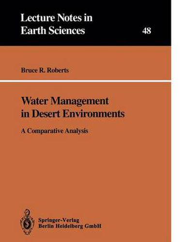 Cover image for Water Management in Desert Environments: A Comparative Analysis