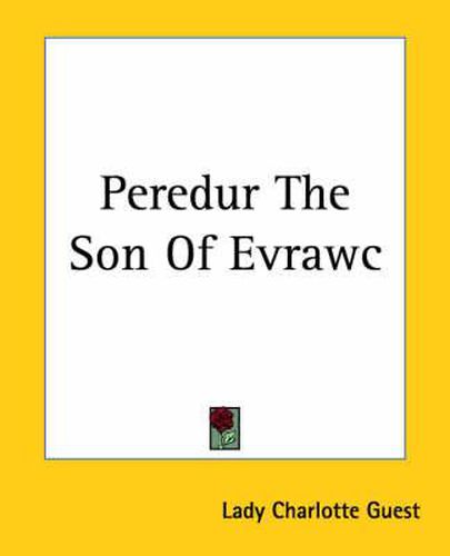 Cover image for Peredur The Son Of Evrawc