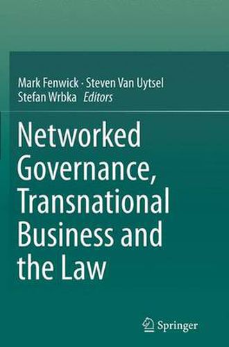 Cover image for Networked Governance, Transnational Business and the Law