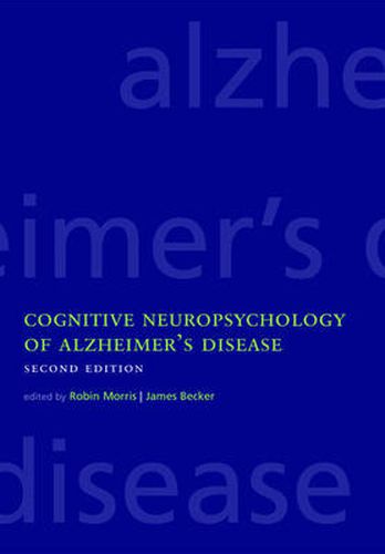 Cover image for Cognitive Neuropsychology of Alzheimer's Disease