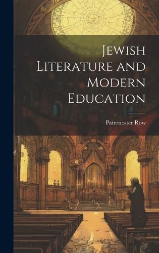 Cover image for Jewish Literature and Modern Education