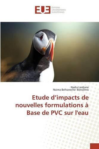 Cover image for Etude d'Impacts de Nouvelles Formulations A Base de PVC Sur Leau