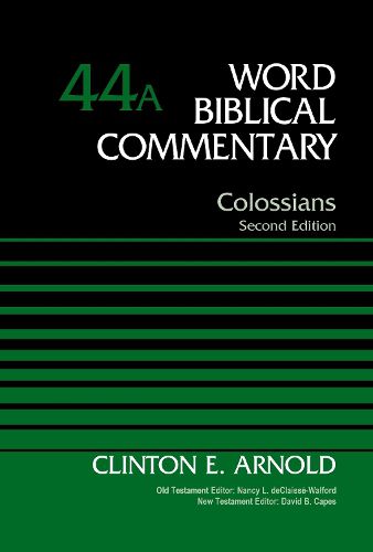 Cover image for Colossians, Volume 44A