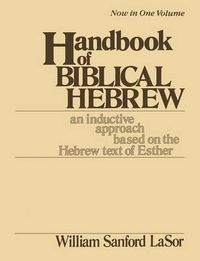 Cover image for Handbook of Biblical Hebrew: An Inductive Approach Based on the Hebrew Text of Esther