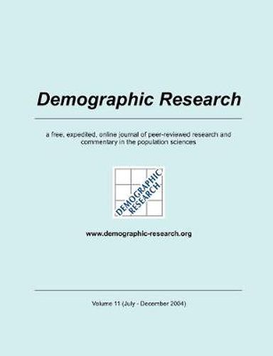 Cover image for Demographic Research, Volume 11: a free, expedited, online journal of peer-reviewed research and commentary in the population sciences