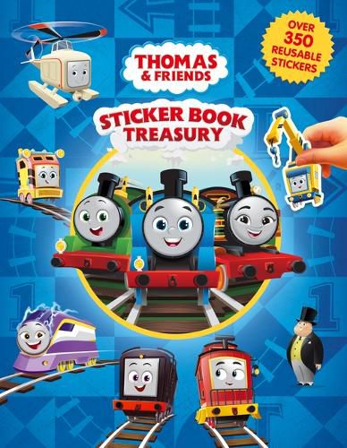 Cover image for MATTEL THOMAS ALL ENGINES GO STICKER BOOK TREASURY
