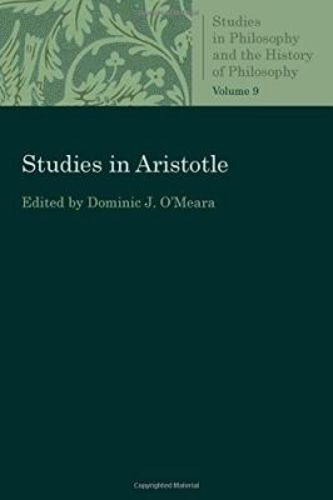 Cover image for Studies in Aristotle
