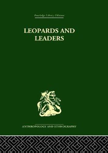 Cover image for Leopards and Leaders: Constitutional Politics among a Cross River People