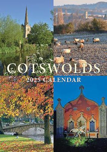 Cotswolds A5 Calendar 2025