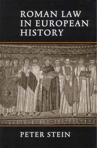 Cover image for Roman Law in European History