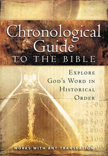 Cover image for The Chronological Guide to Bible