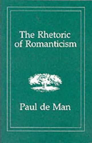 Cover image for The Rhetoric of Romanticism