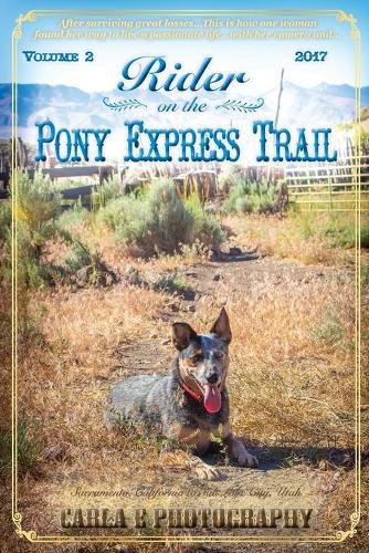 Cover image for Rider on the Pony Express Trail: Volume 2, 2017, Sacramento, California to Salt Lake City, Utah