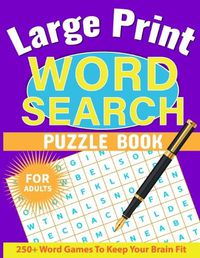 Cover image for Large Print Word Search for Adults