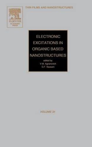 Cover image for Electronic Excitations in Organic Based Nanostructures