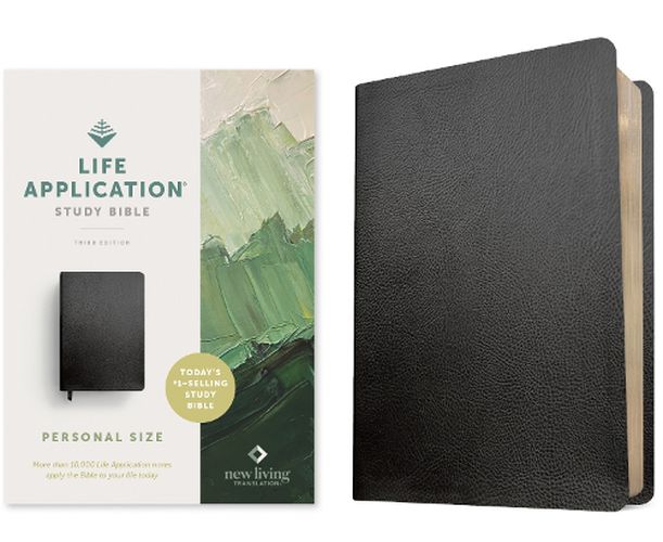 Cover image for NLT Life Application Study Bible, Third Edition, Black
