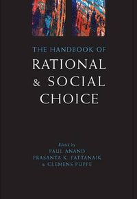 Cover image for The Handbook of Rational and Social Choice