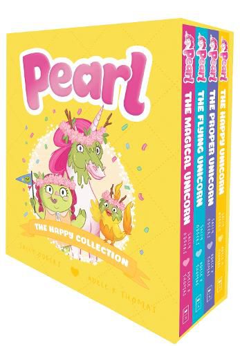 Cover image for Pearl the Unicorn: The Happy 4-Book Collection