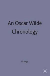 Cover image for An Oscar Wilde Chronology