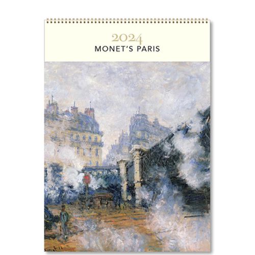 Cover image for 2024 Monet's Paris Wall Calendar