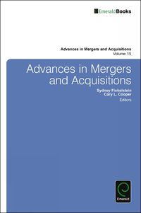 Cover image for Advances in Mergers and Acquisitions