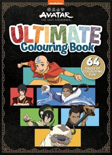 Cover image for Avatar The Last Airbender: Ultimate Colouring Book (Nickelodeon)