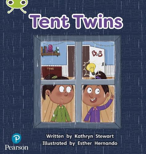 Cover image for Bug Club Phonics Fiction Reception Phase 4 Unit 12 Tent Twins