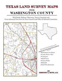 Cover image for Texas Land Survey Maps for Washington County