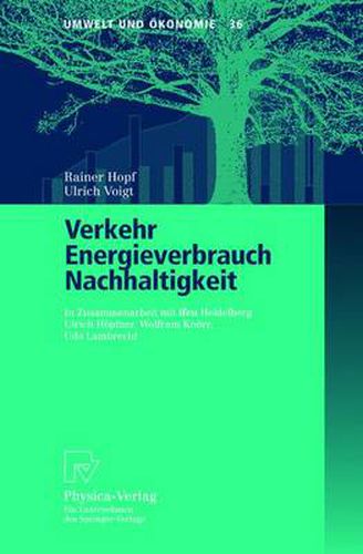 Cover image for Verkehr, Energieverbrauch, Nachhaltigkeit