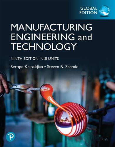 Cover image for Manufacturing Engineering and Technology, Global Edition