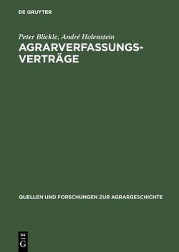 Agrarverfassungsvertrage