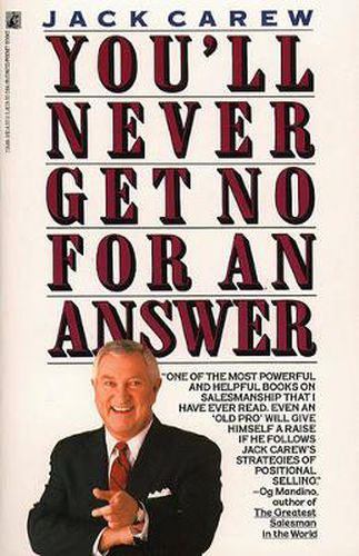 Cover image for You'LL Never Get No for an Answer