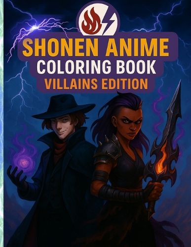 Cover image for Shonen Anime Coloring Book