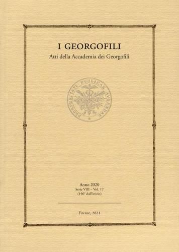 I Georgofili: Atti Della Accademia Dei Georgofili