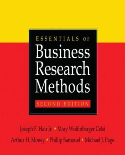 Cover image for Essentials of Business Research Methods