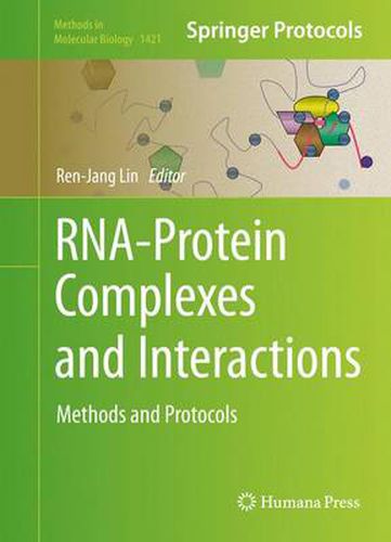 Cover image for RNA-Protein Complexes and Interactions: Methods and Protocols