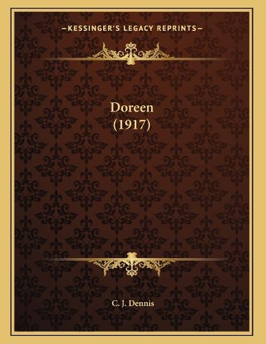 Cover image for Doreen (1917)