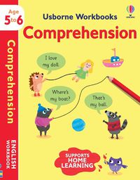 Cover image for Usborne Workbooks Comprehension 5-6