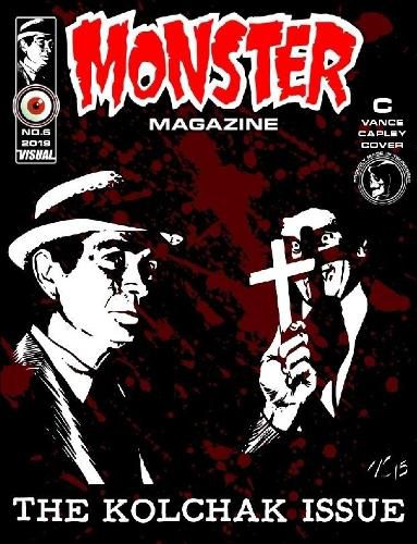 Cover image for MONSTER MAGAZINE NO.6 COVER C by VANCE CAPLEY