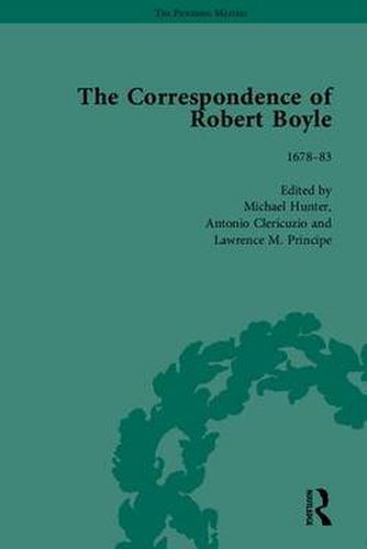 Cover image for The Correspondence of Robert Boyle, 1636-1691