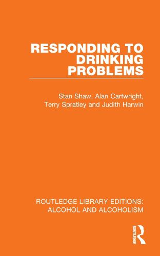 Cover image for Responding to Drinking Problems