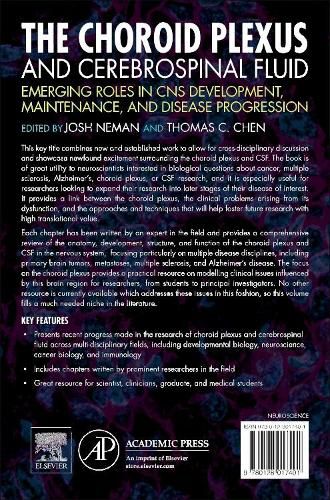 Cover image for The Choroid Plexus and Cerebrospinal Fluid: Emerging Roles in CNS Development, Maintenance, and Disease Progression