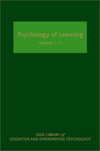 Cover image for Psychology of Learning