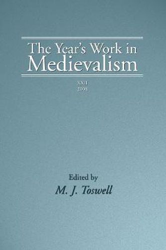 Cover image for The Year's Work in Medievalism, 2008