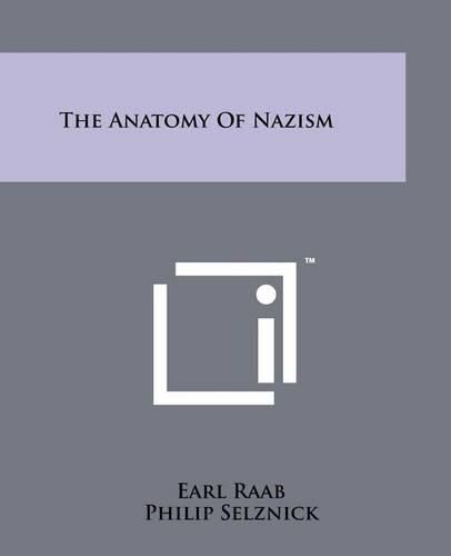 Cover image for The Anatomy of Nazism