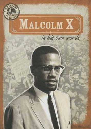 Cover image for Malcolm X in His Own Words